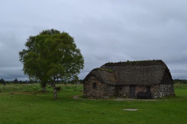Old farm cottage, Culloden Battlefield, Scotland